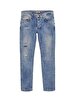 Enrico Mid Waist Jean Trousers