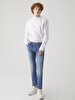 Enrico Mid Waist Jean Trousers
