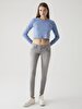 Molly Dar Paça Düşük Bel Jean Trousers