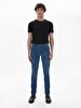 Joshua Tapered Leg Low Waist Jean Trousers