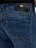 Joshua Tapered Leg Low Waist Jean Trousers