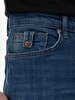 Joshua Tapered Leg Low Waist Jean Trousers