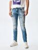 Joshua Dar Paça Düşük Bel Jean Trousers