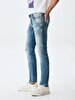 Joshua Dar Paça Düşük Bel Jean Trousers