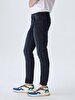 Joshua Low Rise Slim Tapered Leg Low Waist Jean Trousers