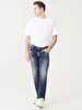 Joshua Dar Paça Düşük Bel Jean Trousers