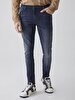 Smarty Dar Paça Orta Bel Jean Trousers