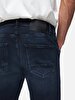 Smarty Dar Paça Orta Bel Jean Trousers