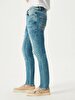 Smarty Dar Paça Orta Bel Jean Trousers