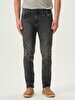 Diego X Tapered Leg Mid Waist Jean Trousers