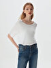 Tanya X Dar Paça Orta Bel Jean Trousers