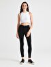 Tanya X Tapered Leg Mid Waist Jean Trousers