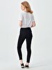 Tanya X Tapered Leg Mid Waist Jean Trousers