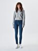 Tanya X Tapered Leg Mid Waist Jean Trousers