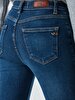 Tanya X Tapered Leg Mid Waist Jean Trousers
