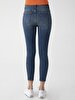 Tanya X Tapered Leg Mid Waist Jean Trousers
