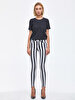 Tanya X Tapered Leg Mid Waist Jean Trousers