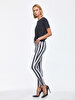Tanya X Tapered Leg Mid Waist Jean Trousers