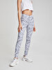 Tanya X Tapered Leg Mid Waist Jean Trousers