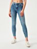 Tanya X Tapered Leg Mid Waist Jean Trousers
