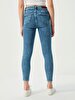 Tanya X Tapered Leg Mid Waist Jean Trousers