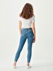 Tanya X Tapered Leg Mid Waist Jean Trousers