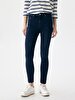 Tanya X Tapered Leg Mid Waist Jean Trousers