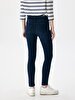 Tanya X Tapered Leg Mid Waist Jean Trousers