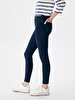 Tanya X Tapered Leg Mid Waist Jean Trousers