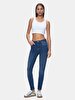 Tanya X Dar Paça Orta Bel Jean Trousers
