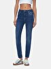 Tanya X Dar Paça Orta Bel Jean Trousers