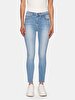 Tanya X Dar Paça Orta Bel Jean Trousers