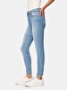 Tanya X Dar Paça Orta Bel Jean Trousers