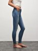 Tanya X Dar Paça Orta Bel Jean Trousers