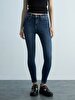 Tanya X Tapered Leg Mid Waist Jean Trousers