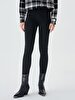 Lonia Mid Rise Mid Waist Jean Trousers