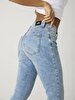 Lonia Mid Rise Orta Bel Jean Trousers