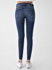 Lonia Mid Rise Orta Bel Jean Trousers