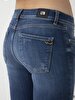 Lonia Mid Rise Orta Bel Jean Trousers