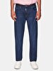 Paul X Düz Paça Orta Bel Jean Trousers