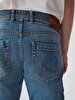 Paul X Düz Paça Orta Bel Jean Trousers