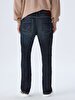 Paul X Düz Paça Orta Bel Jean Trousers