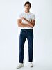 Paul X Straight Leg Mid Waist Jean Trousers
