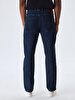 Paul X Düz Paça Orta Bel Jean Trousers