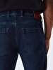 Paul X Düz Paça Orta Bel Jean Trousers