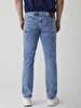 Paul X Düz Paça Orta Bel Jean Trousers