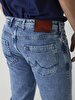Paul X Düz Paça Orta Bel Jean Trousers