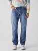Paul X Düz Paça Orta Bel Jean Trousers