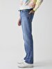 Paul X Düz Paça Orta Bel Jean Trousers