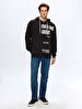Paul X Düz Paça Orta Bel Jean Trousers